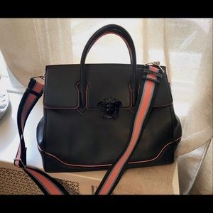 Versace LARGE Medusa empire bag with dust bag.
